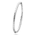 Armband bangle - zilver