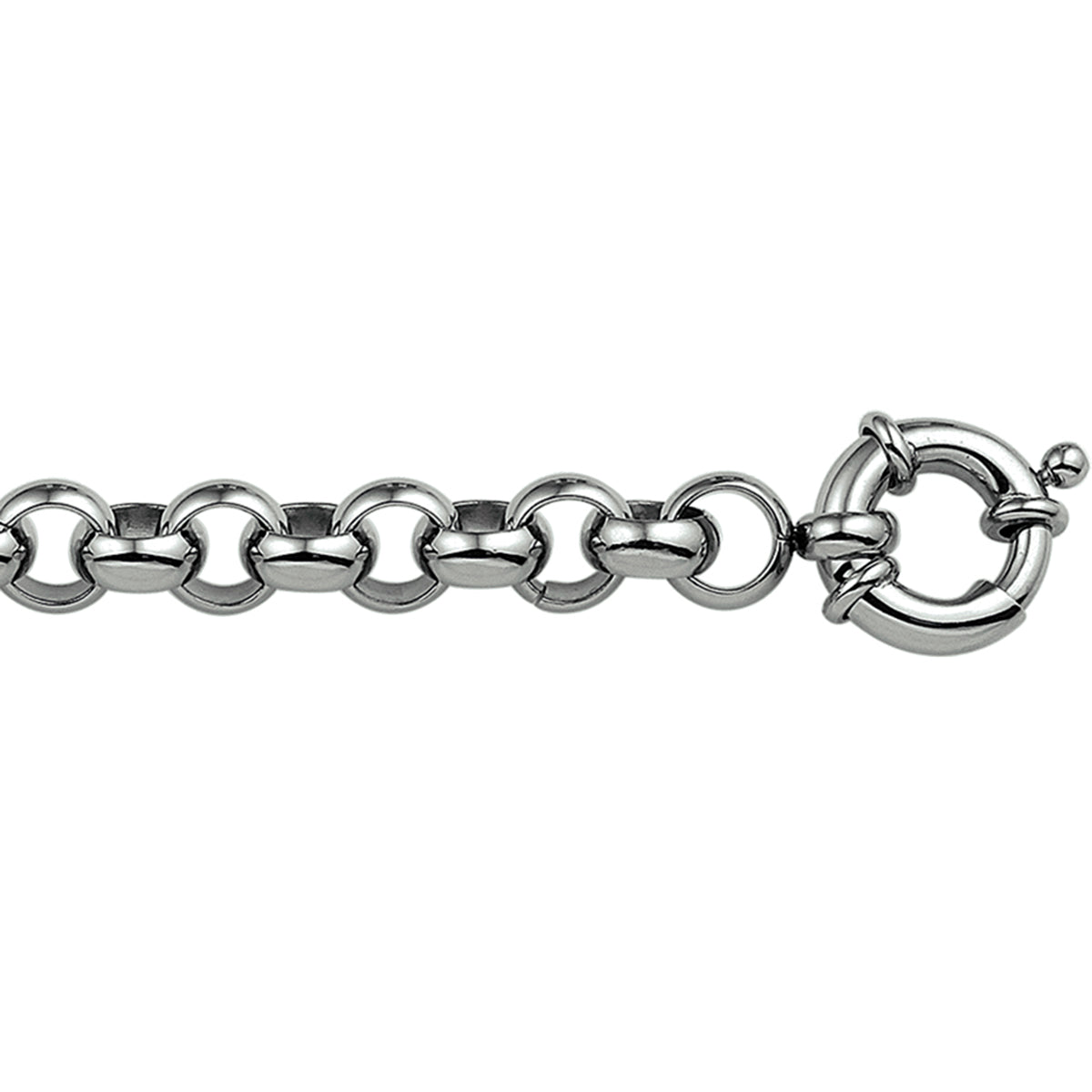 Armband jasseron 7 mm met groot springslot