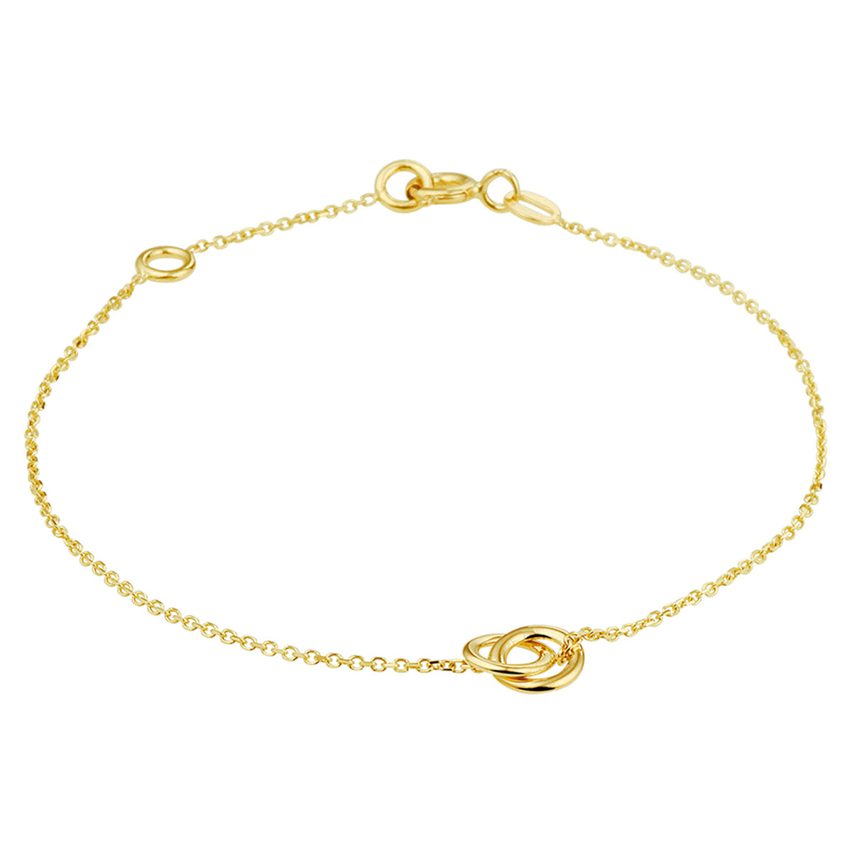 Armband rondjes 16 - 18 cm