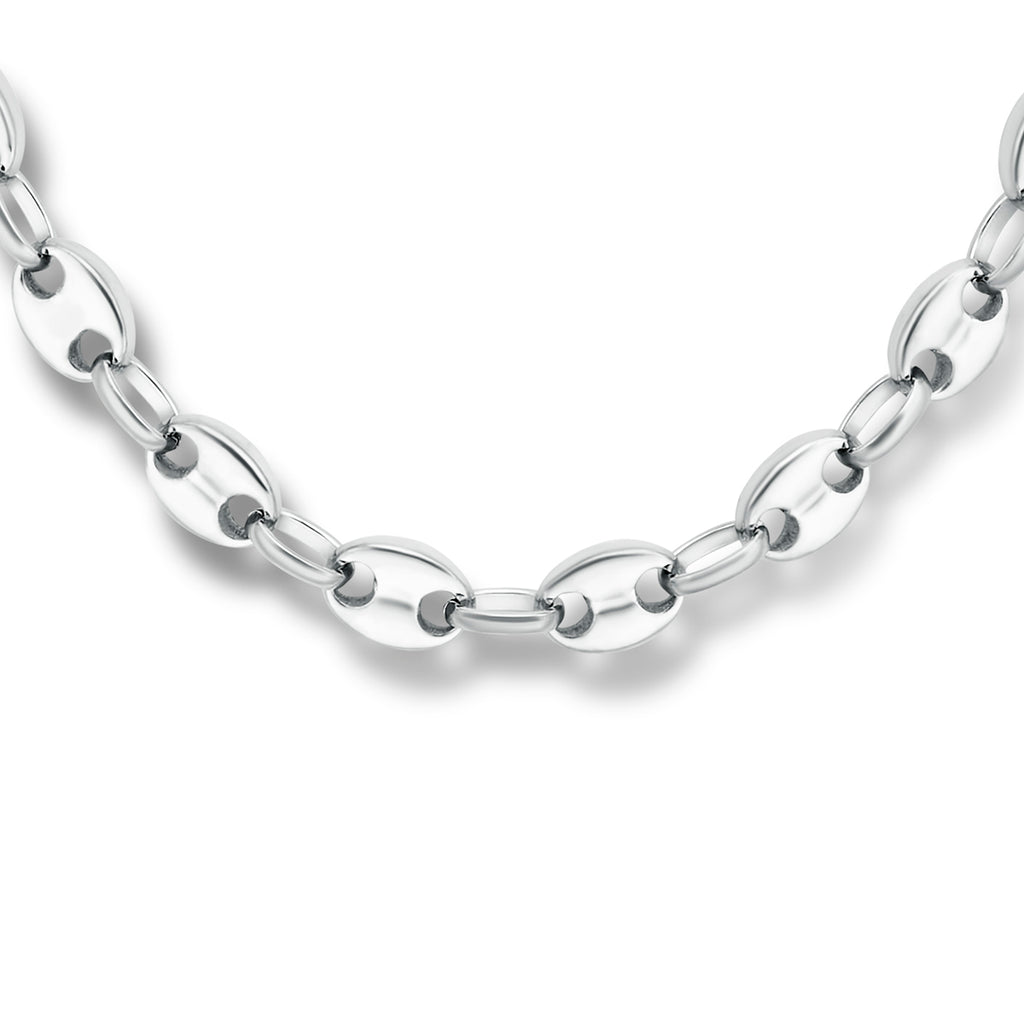 Collier koffieboon 42 + 3 cm