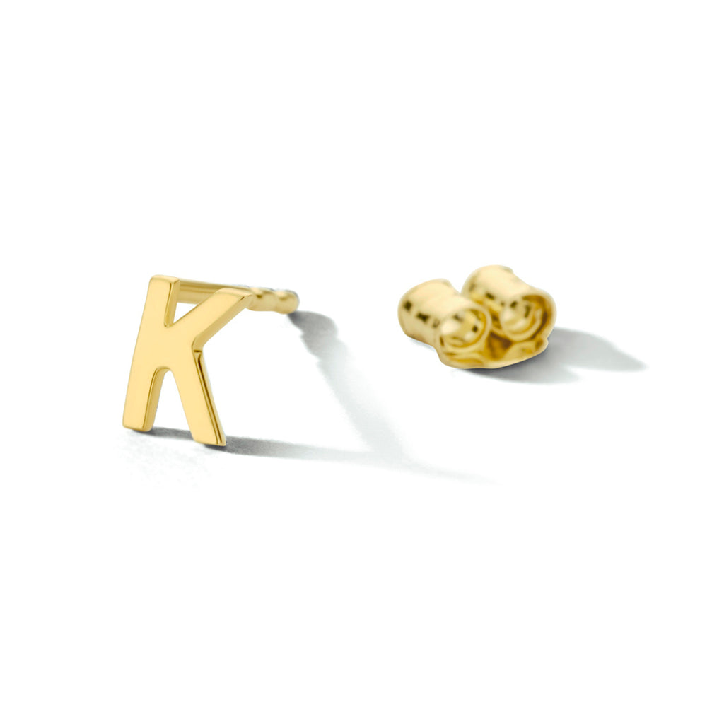 Oorknop letter