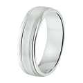 Ring a108 - 6 mm - zonder cz