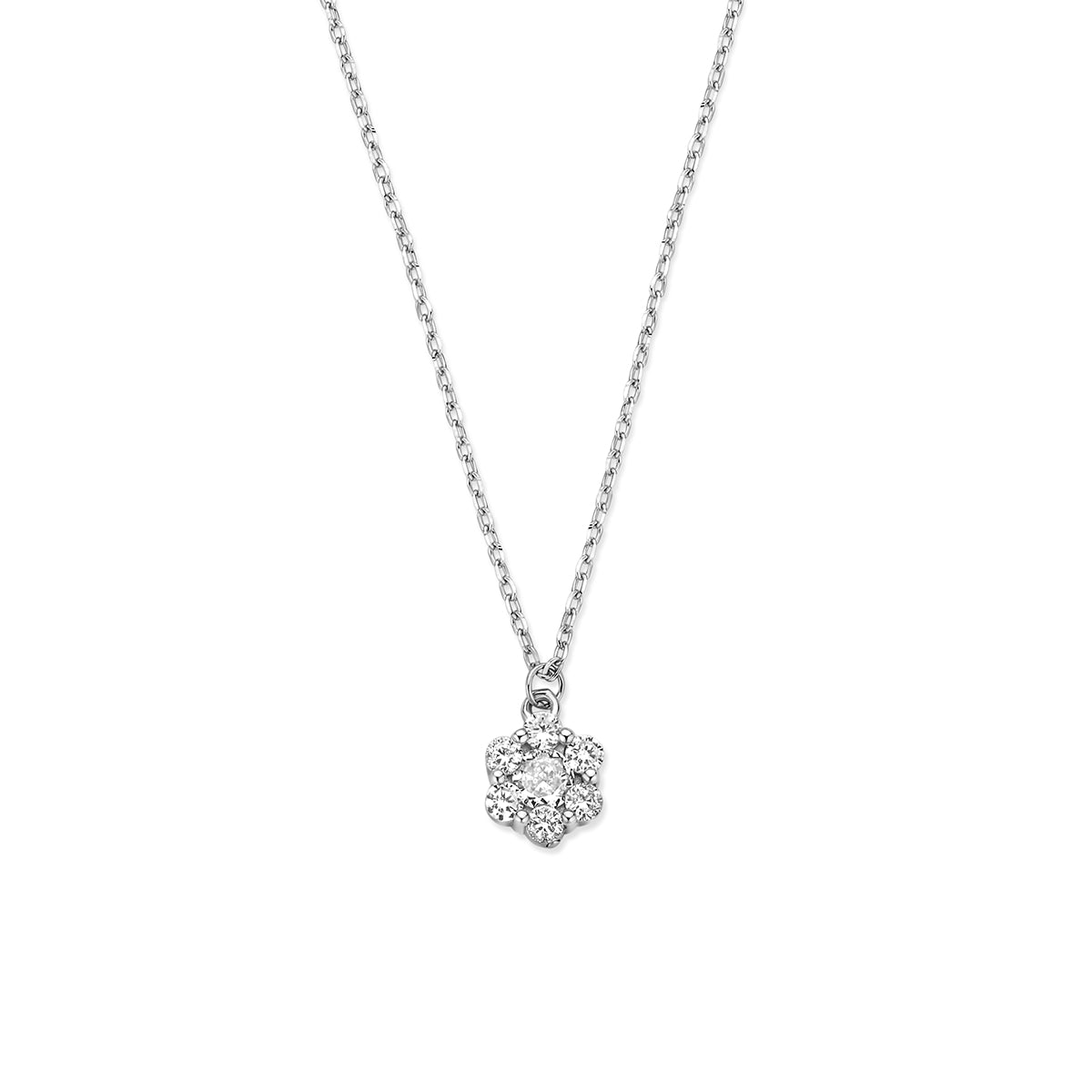 Collier zirkonia 41 - 43 - 45 cm