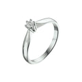 Ring diamant 0.10ct h si