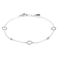 Armband zirkonia 16 + 2 cm
