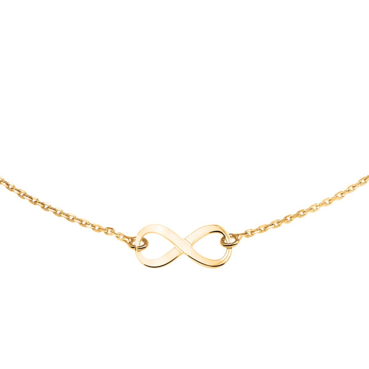 Collier infinity 41 + 4 cm 3 micron