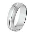 Ring a109 - 6 mm - zonder cz