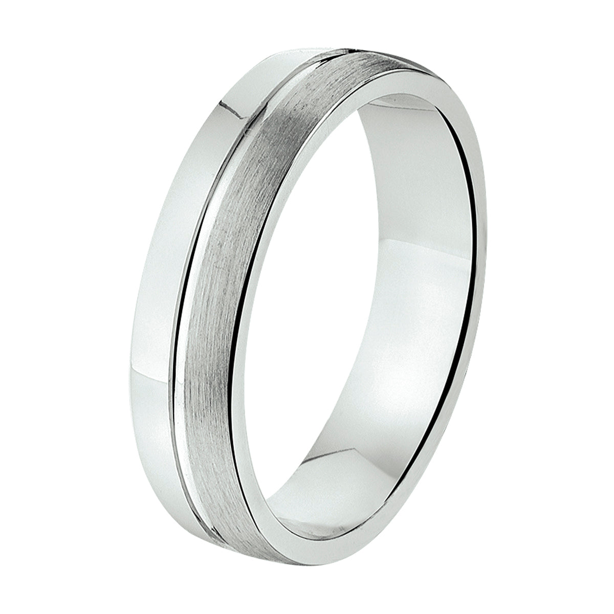 Ring a104/a302 - 5 mm - zonder steen