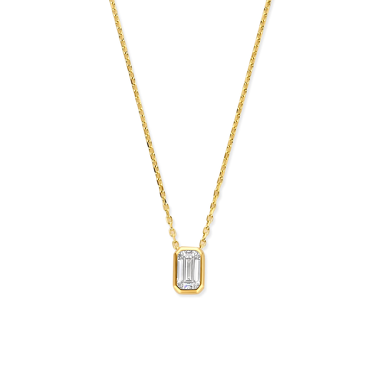 Collier zirkonia 41 - 43 - 45 cm