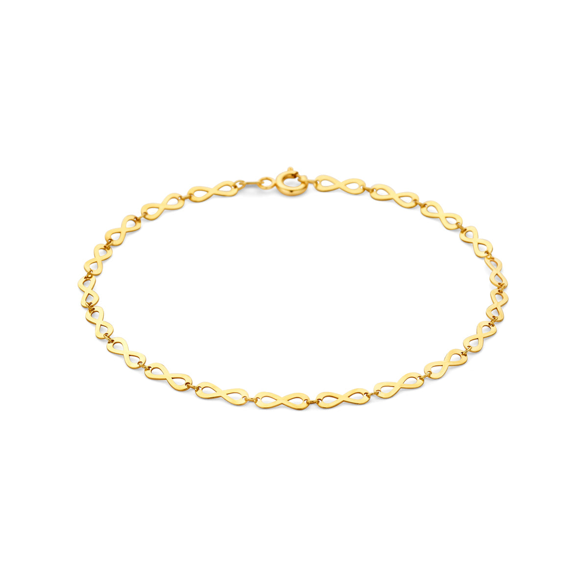 armband infinity 2.8 mm 18.5 cm