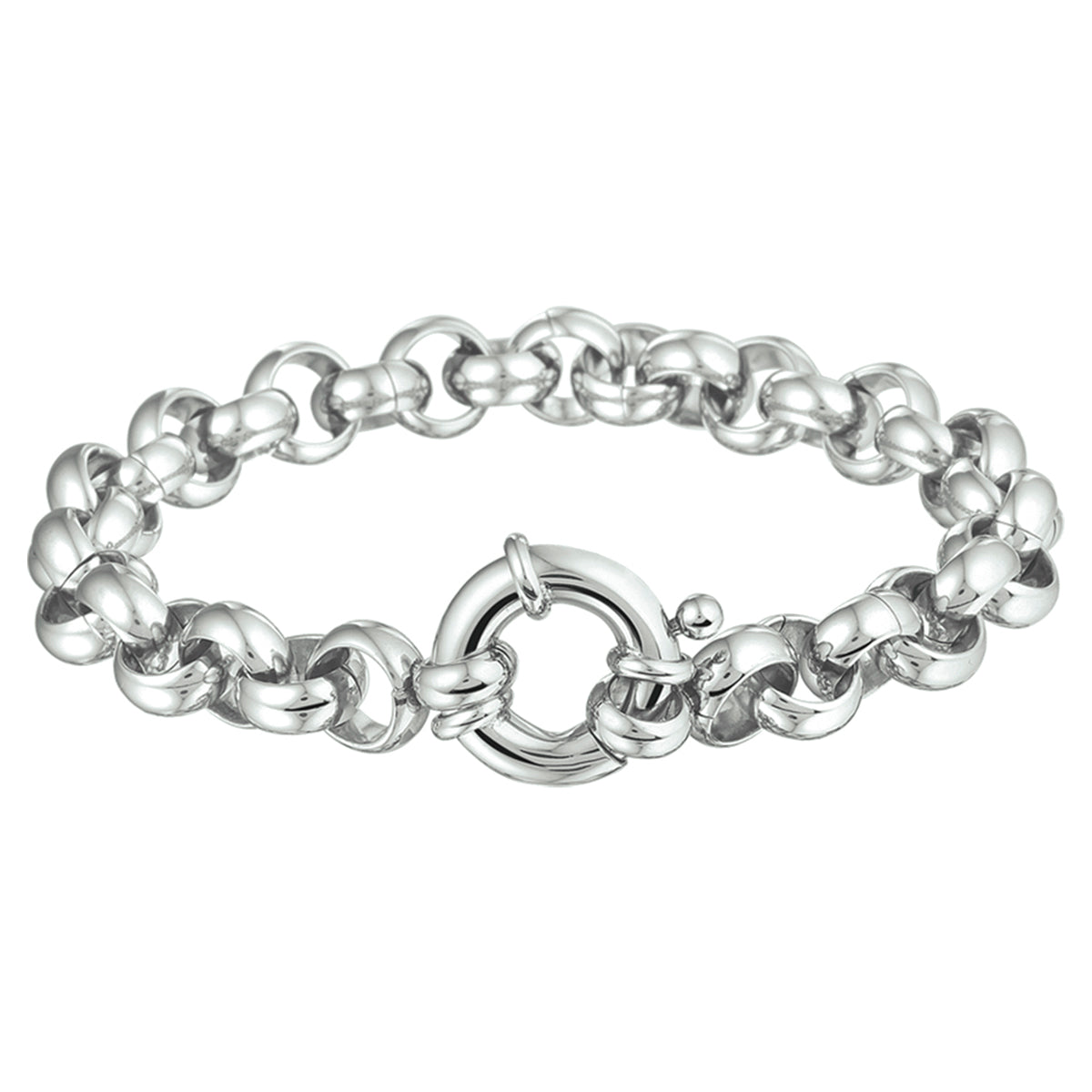 Armband jasseron 9 mm met groot springslot