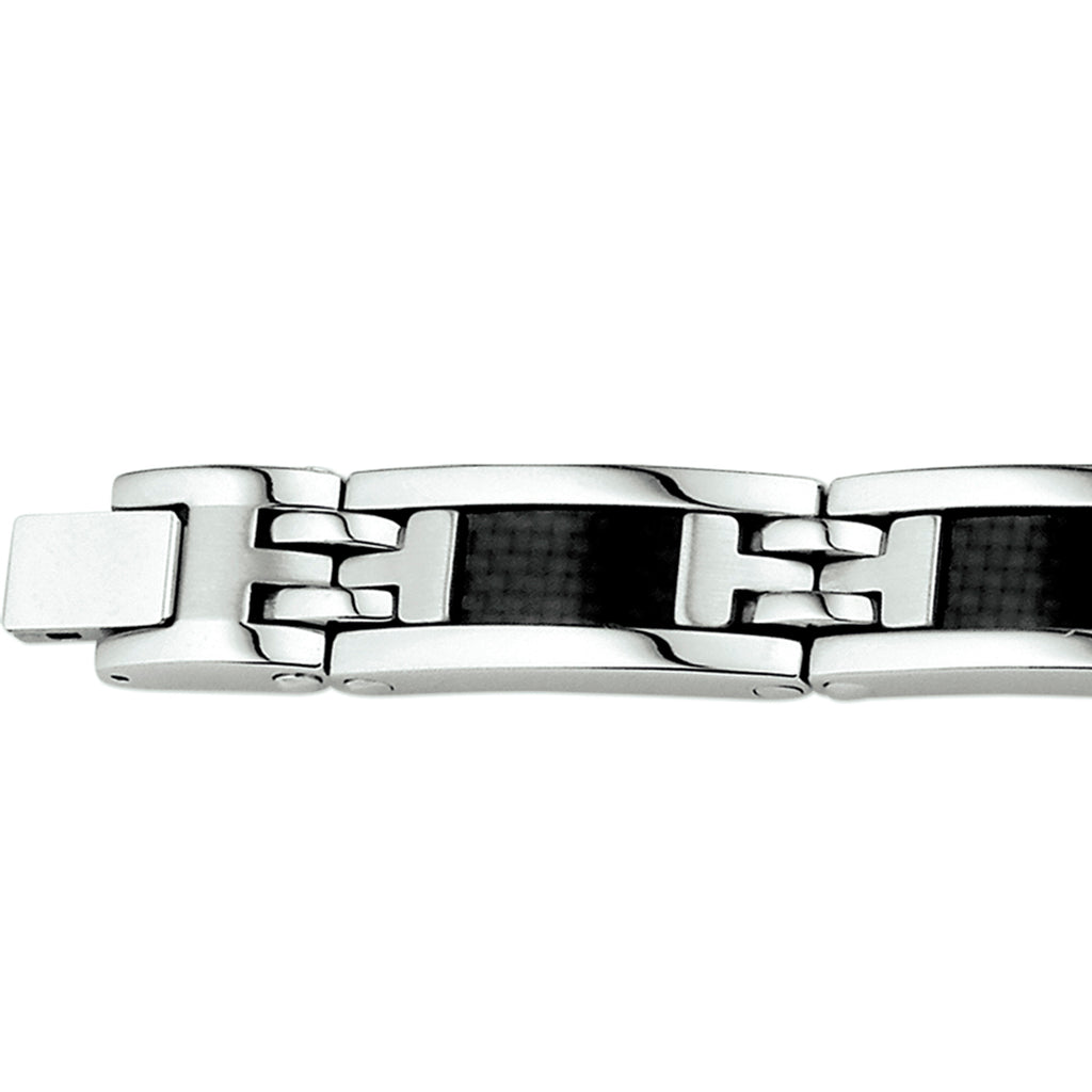 Armband carbon 11.5 mm 21.5 cm