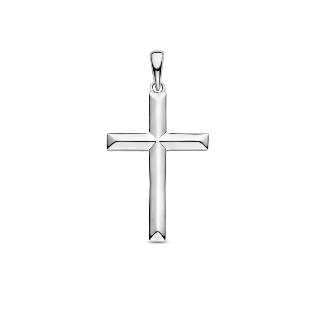 kruis zilver. 30.5 x20mm x3.9cm