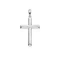 kruis zilver. 30.5 x20mm x3.9cm