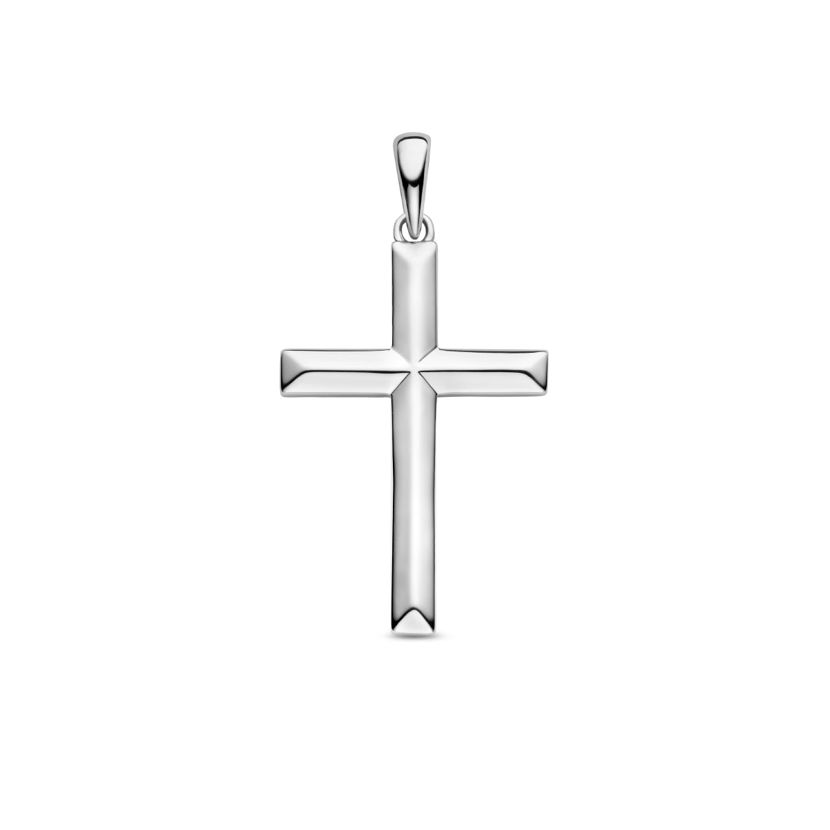 kruis zilver. 30.5 x20mm x3.9cm
