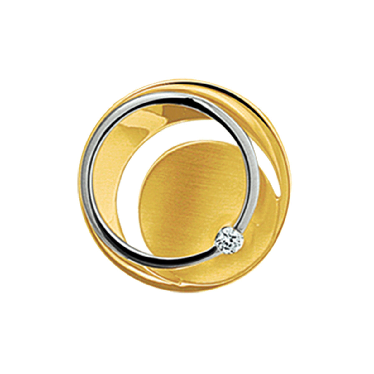 Hanger diamant 0.03ct h si