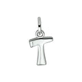 Hanger - zilver letter T