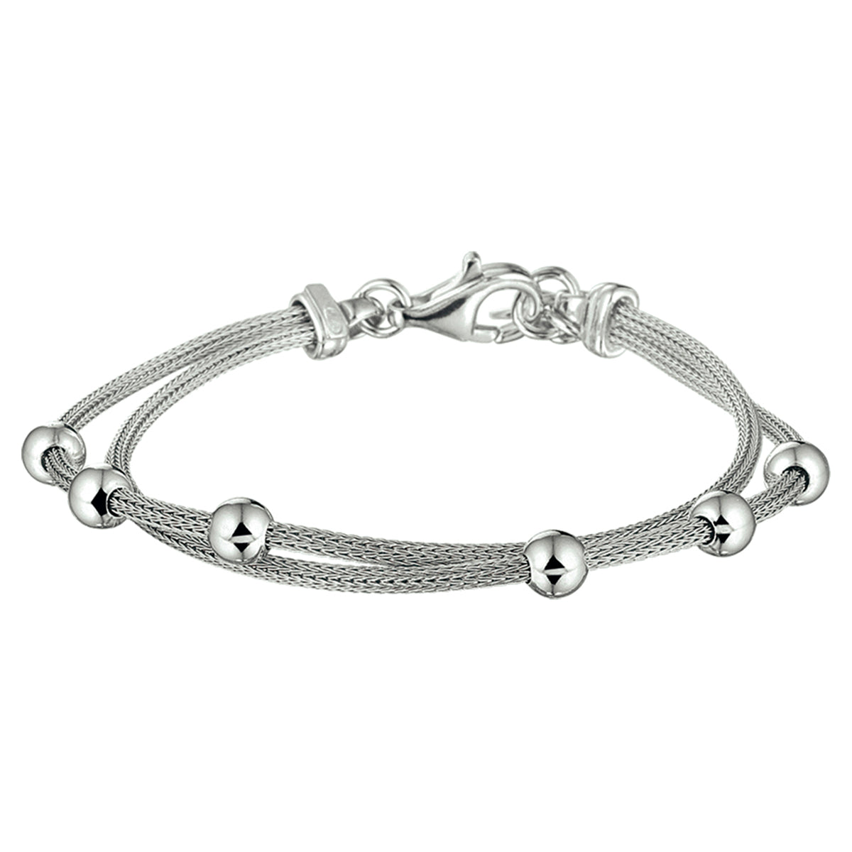 Armband bolletjes 18 + 2.5 cm
