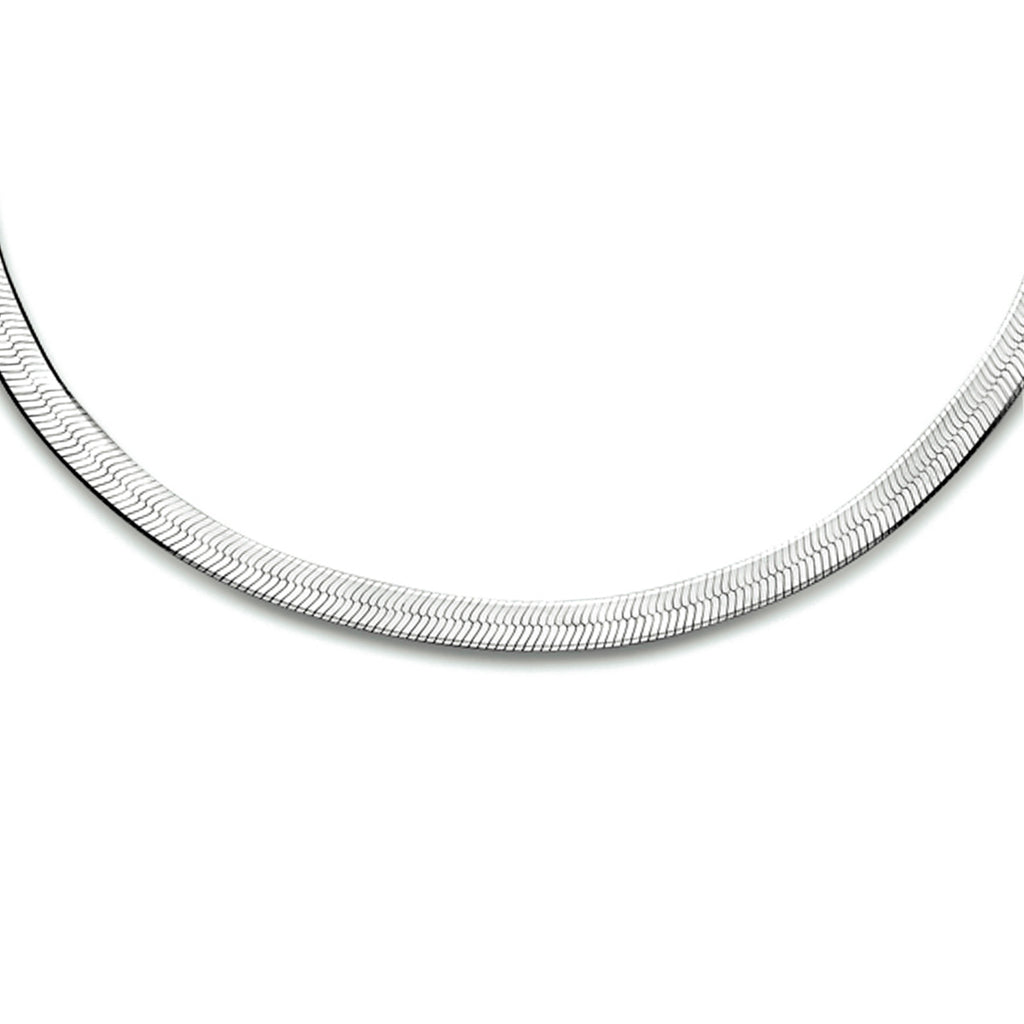 Collier slang plat 3.3 mm 40 + 5 cm