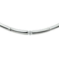 Collier zirkonia 42 + 3 cm