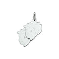 Hanger kinderhoofdjes 21 x 17.5 mm