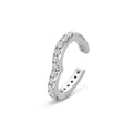 ear cuff hartje zirkonia 13.5 mm