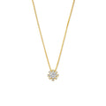 Collier rozet zirkonia 40 - 42 - 44 cm
