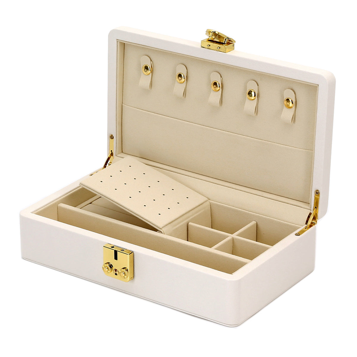 Sieradenbox beige