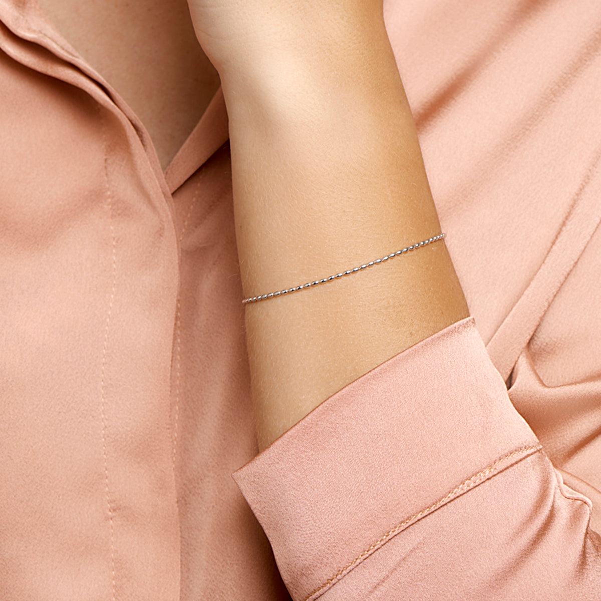 Armband bolletjes 1.5 mm 17 + 2 cm