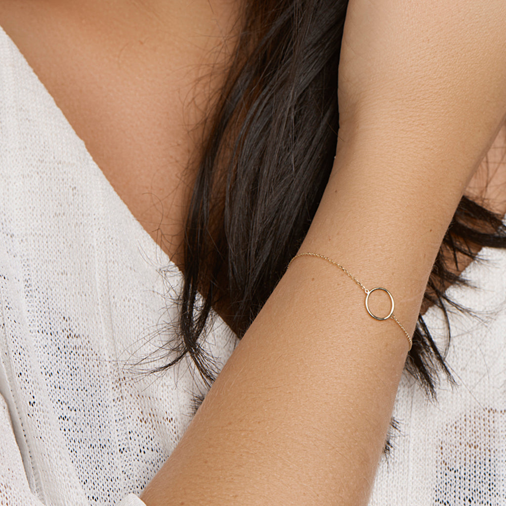 Armband rondje 16.5 - 17.5 - 18.5 cm