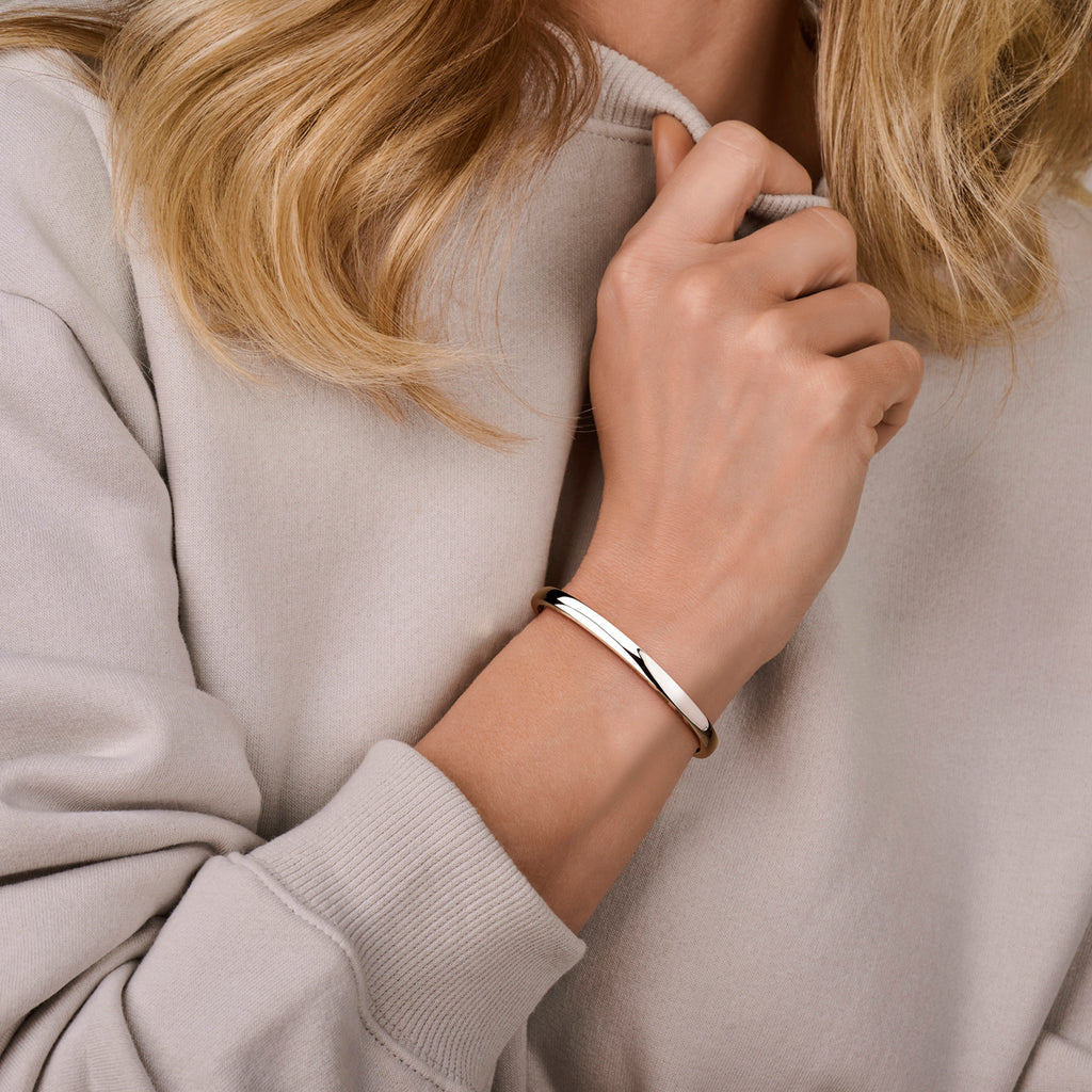 Bangle scharnier 5 mm bolle buis