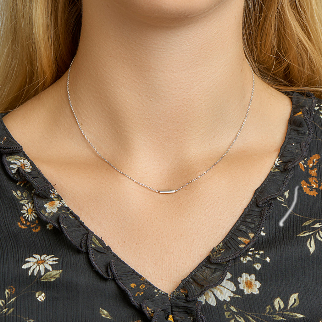 Collier - zilver