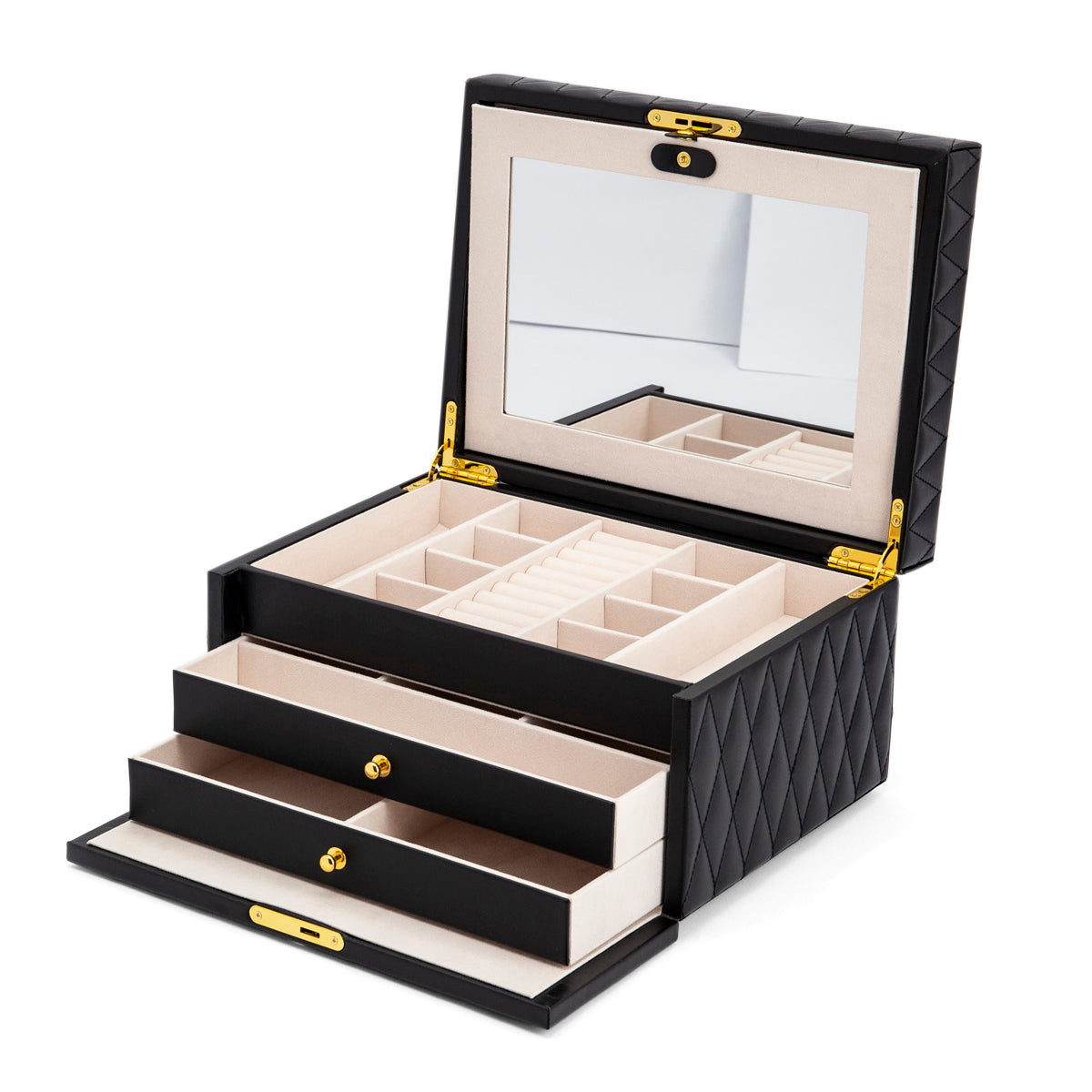 Sieradenbox zwart
