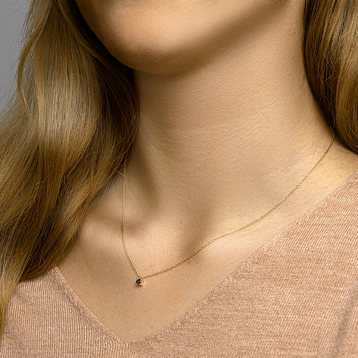 Collier saffier 40 - 42 - 44 cm