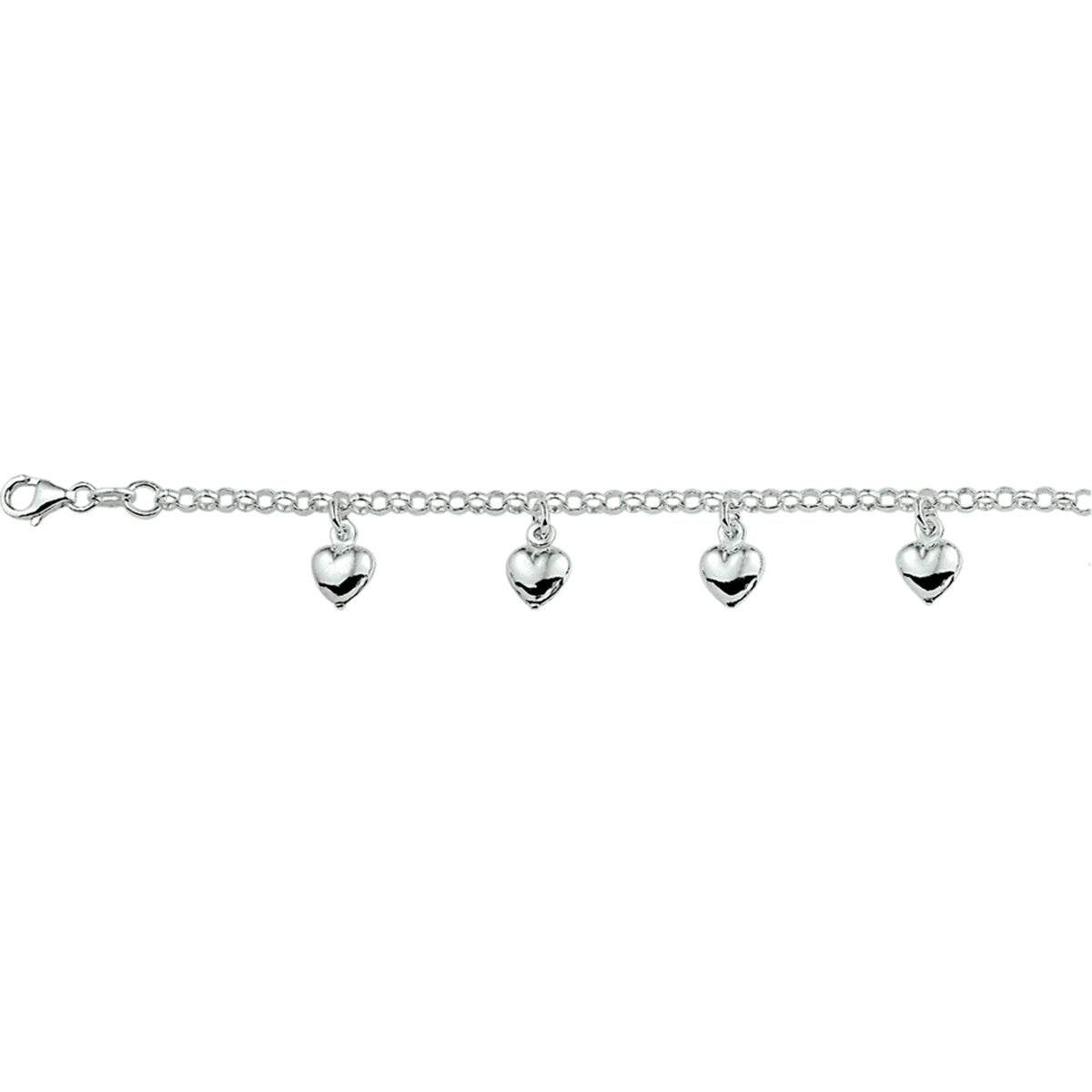 Armband hart 15 cm