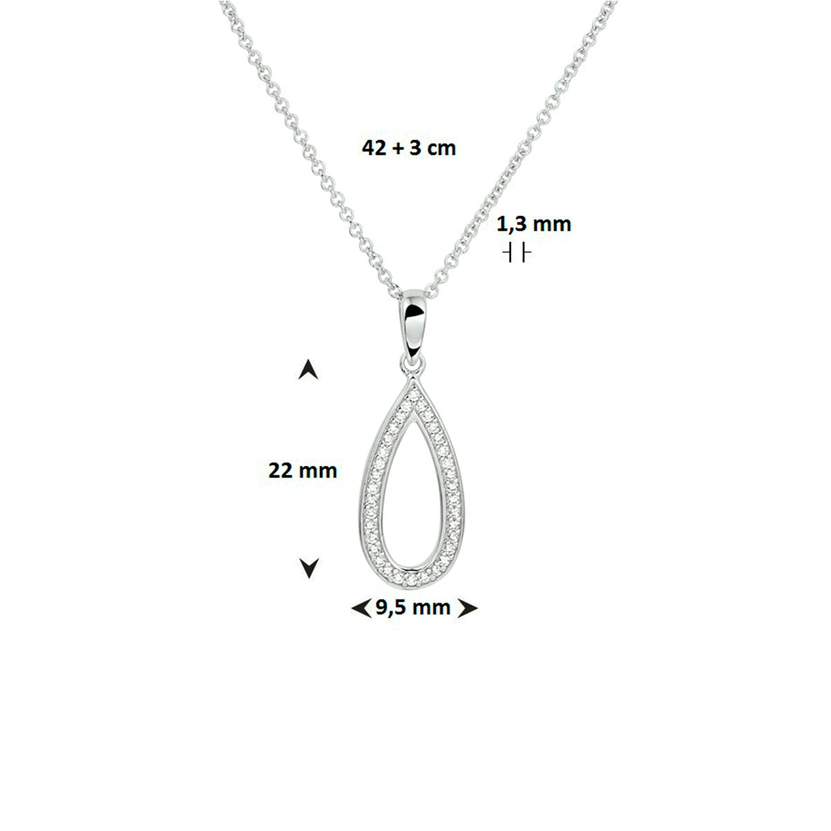 Zv colli ank hang zirk 42+3cm13.26673