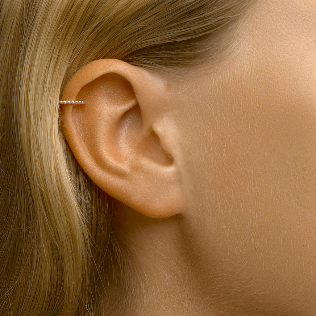 Earcuff bolletjes per stuk