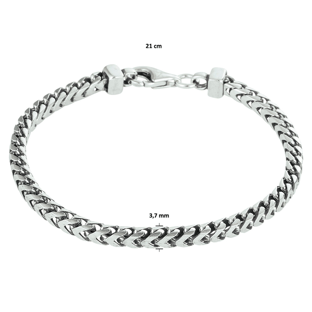 Armband oxi gourmette 3.7 mm