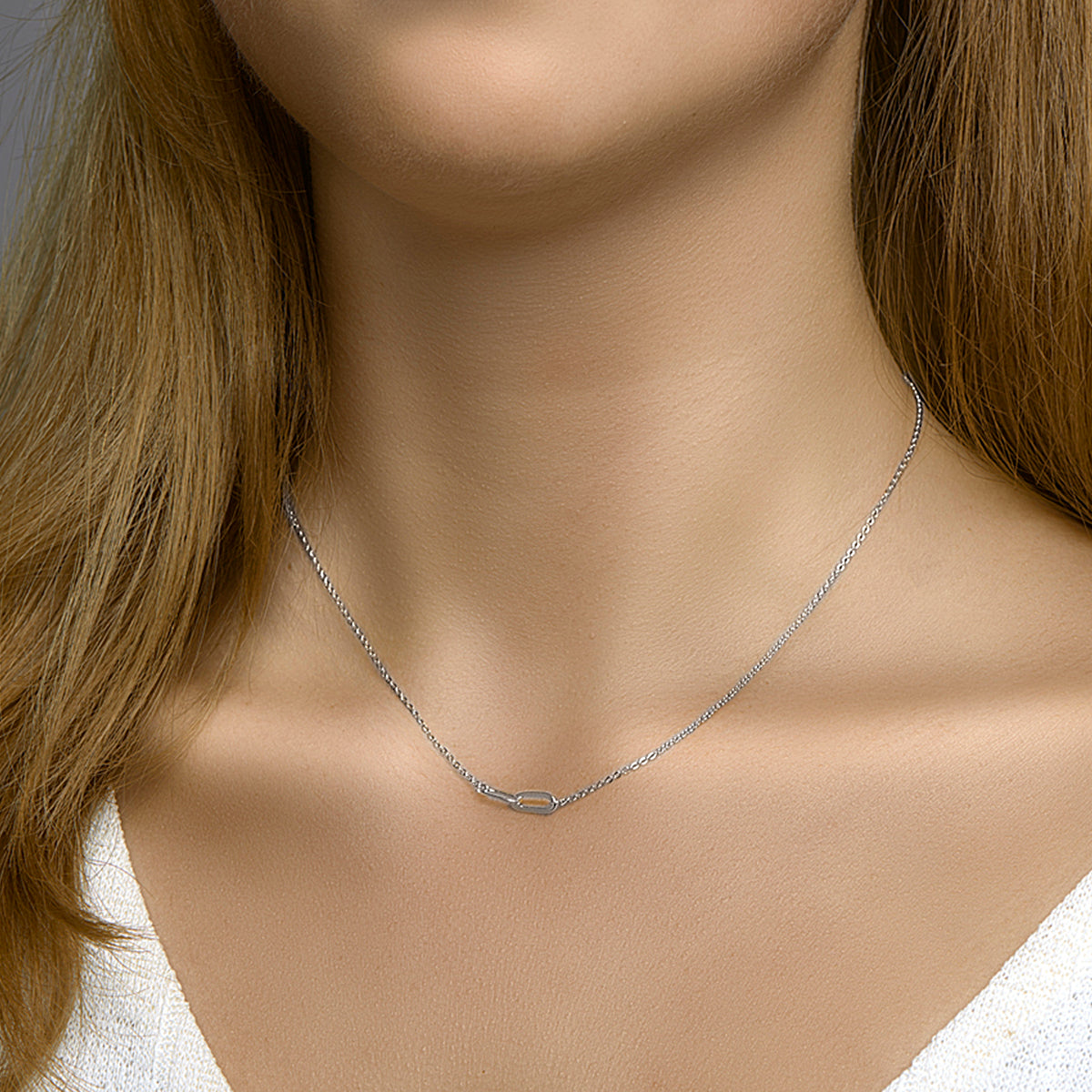 Collier - zilver