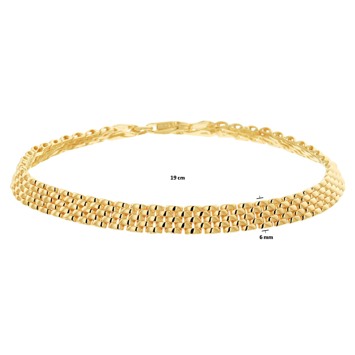 Armband panter 5.0 mm