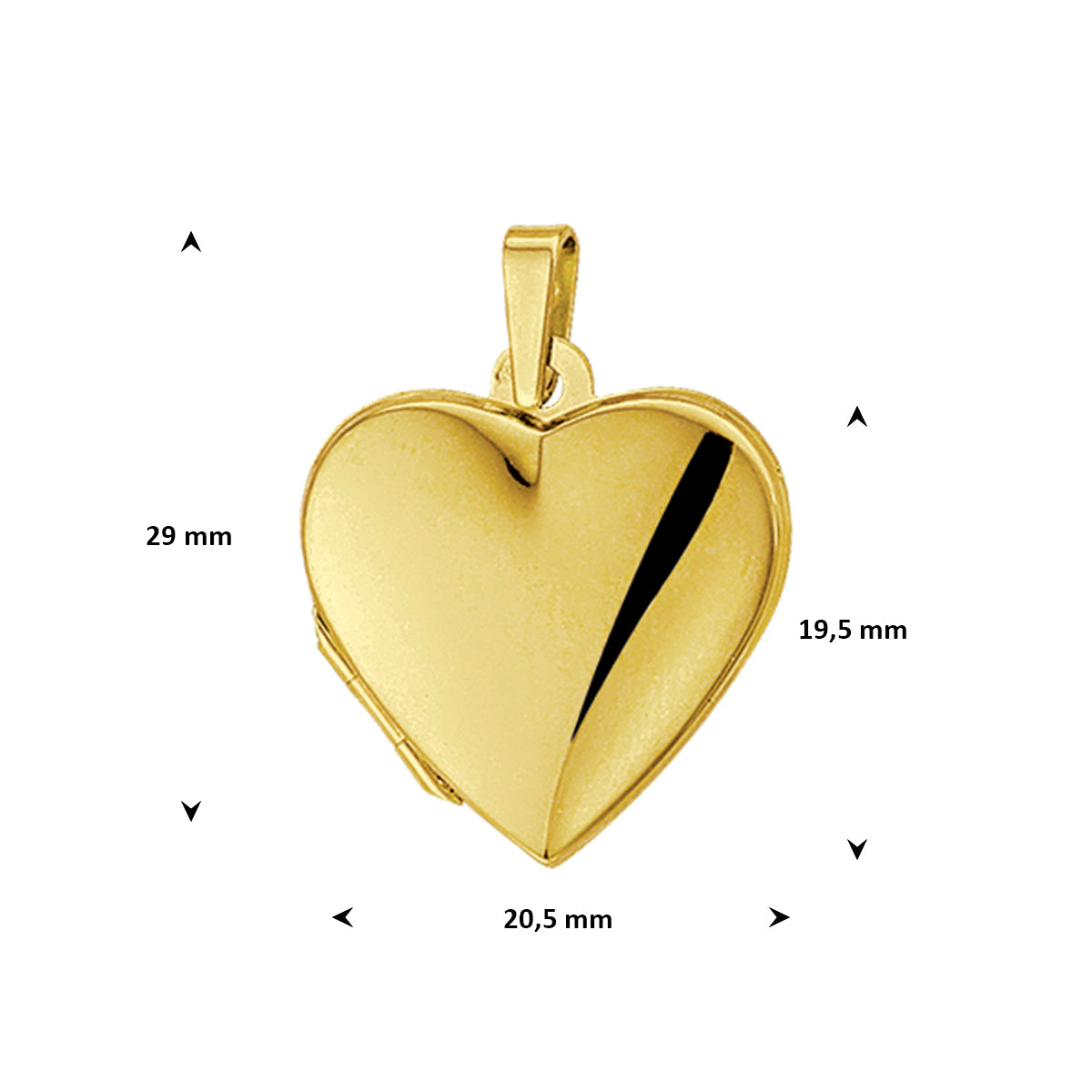 Hanger KA4005797 | 19 x 18.5 mm Goud