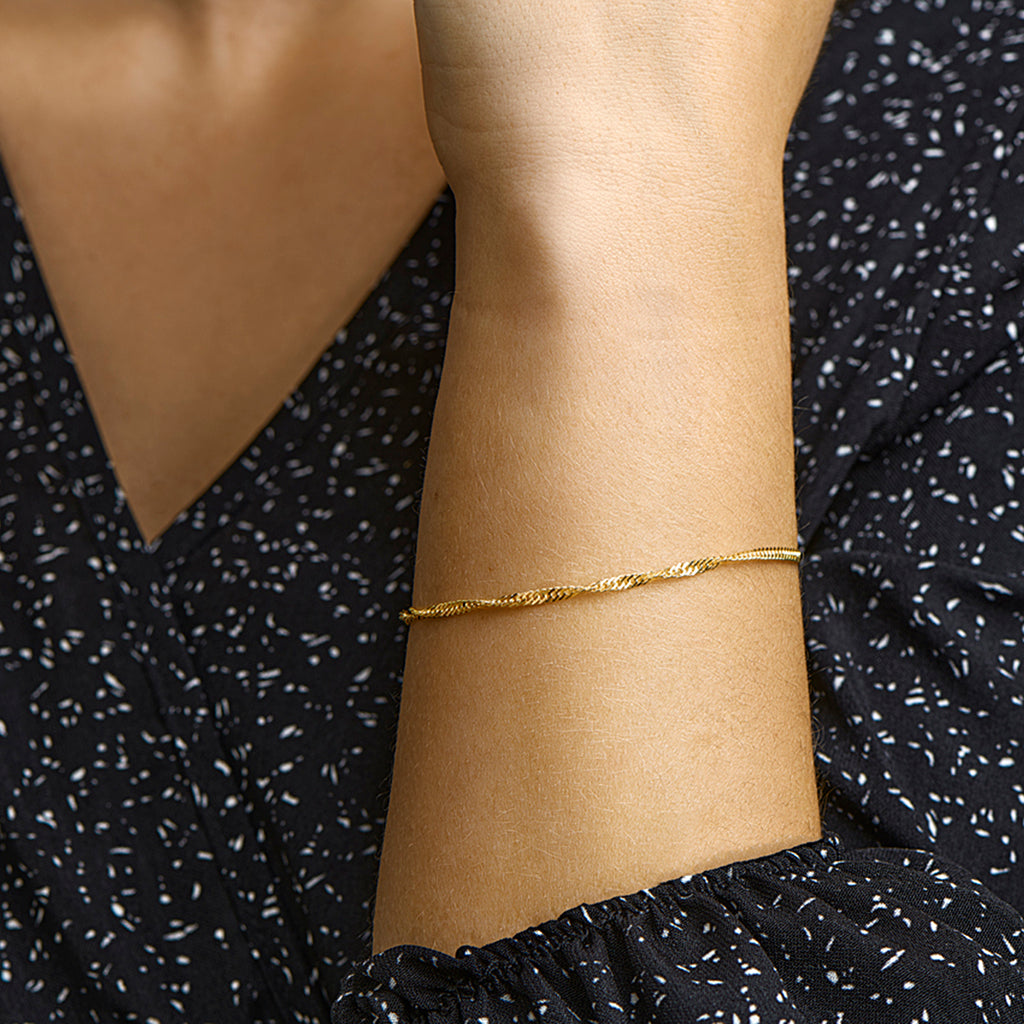 Schakel armband dames