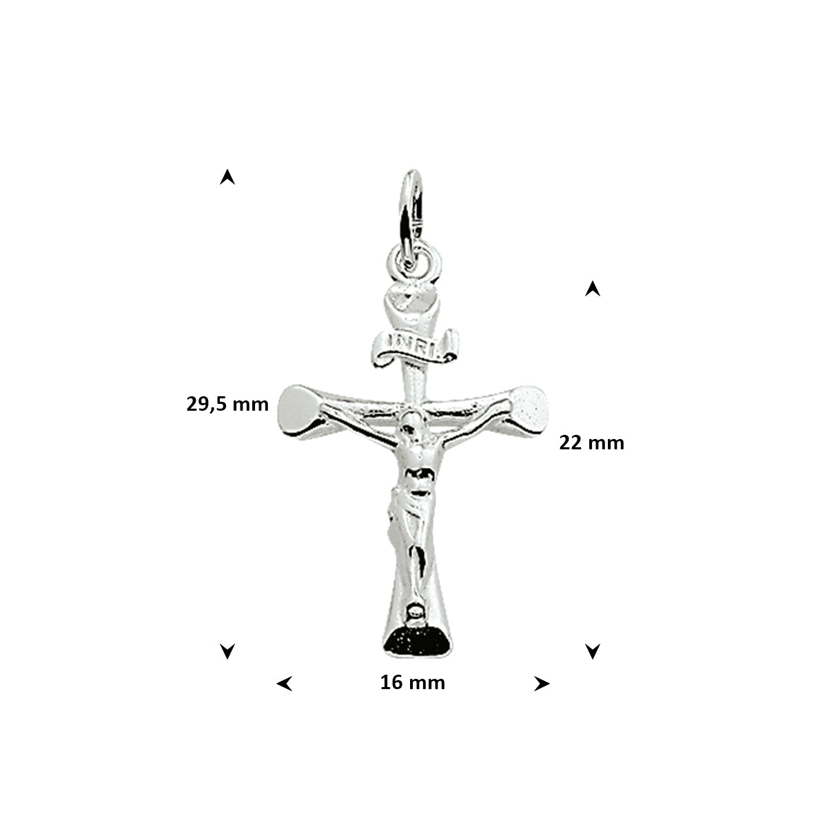 Kruis hanger unisex