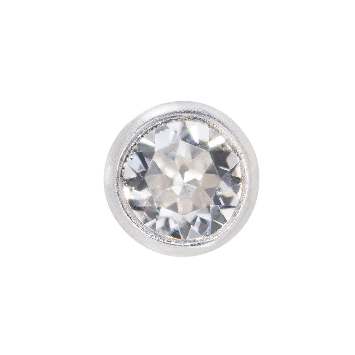Inverness schietknopjes kristal 3 mm