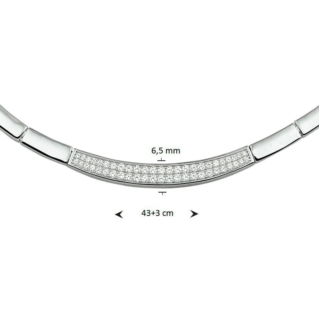 Collier met tussenstuk dames