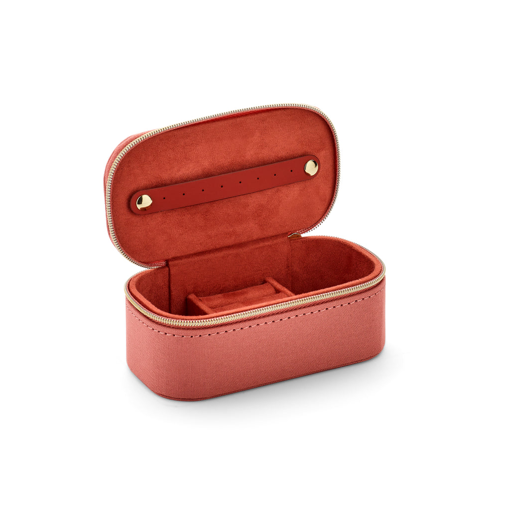 Sieradenbo soft peach velvet 125 X 65 X 50 mm