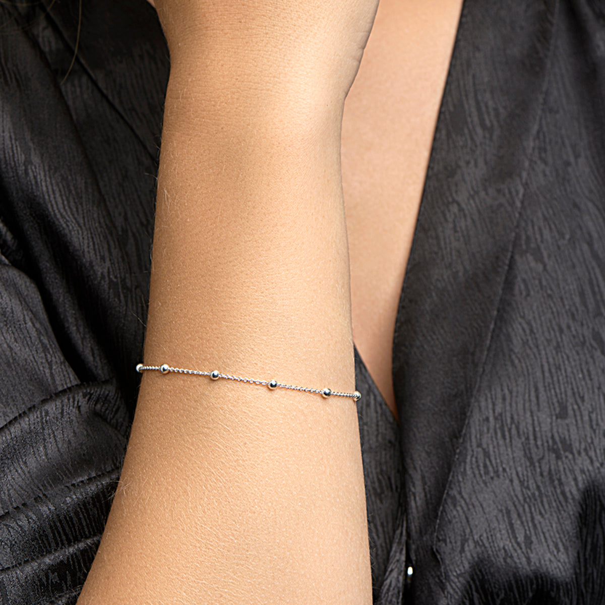Armband anker en bolletjes