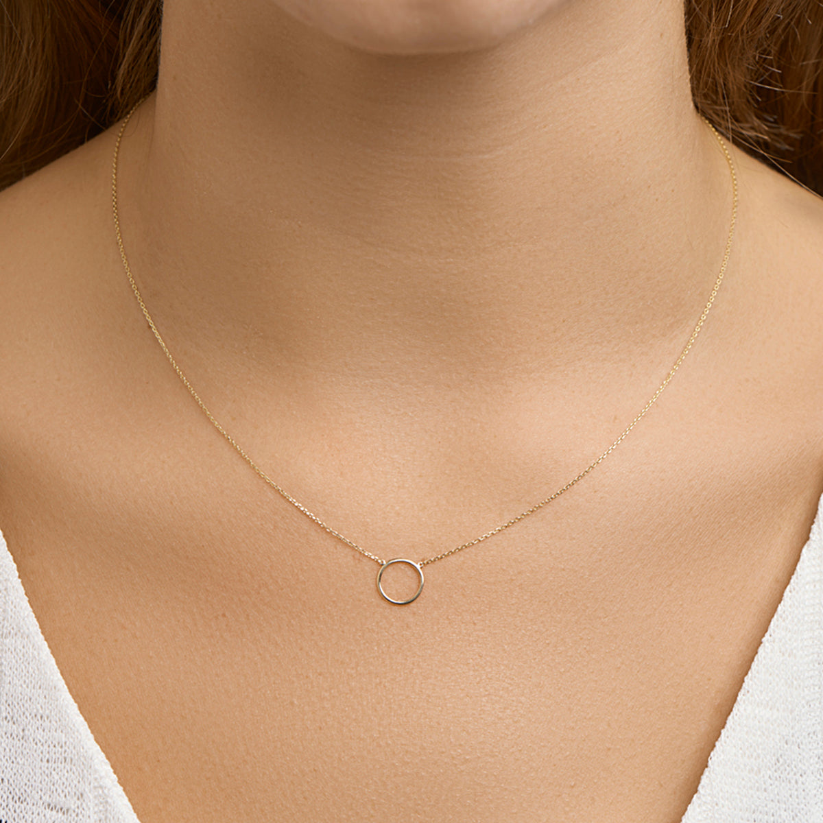 Collier rondje 40 - 44 cm