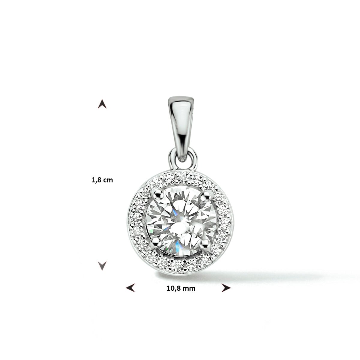 Hanger zirkonia halo