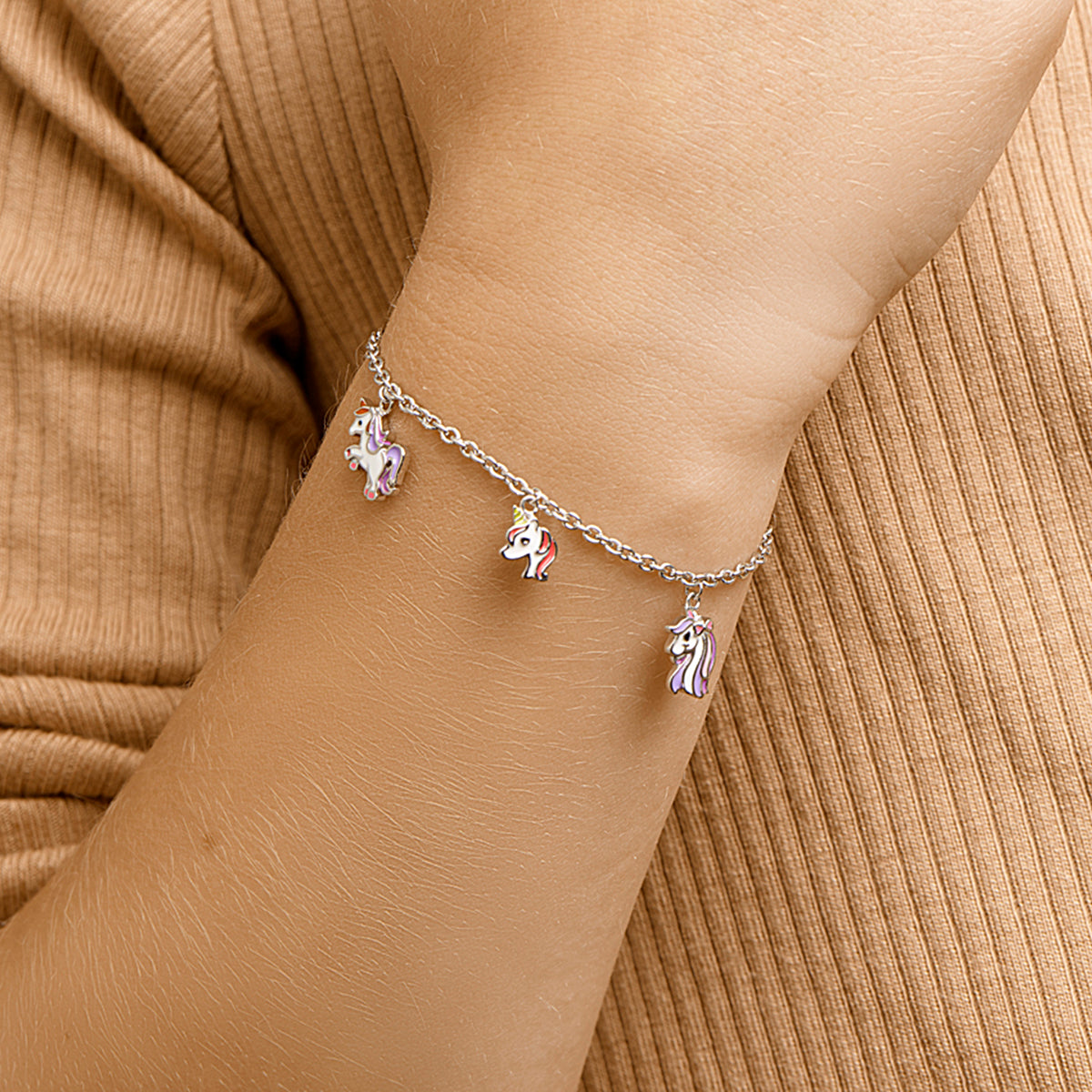 Armband eenhoorn 13 + 3 cm